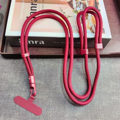 Adjustable Phone Lanyard: Anti-theft Neck and Wrist Strap with Self-locking Clip, Oxford Cloth, Crossbody Design