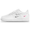 Air Force 1 Low Multi-Swoosh White Particle Grey Photon Dust Bright Crimson GS DO6486-100