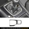 For Mazda 3 Axela 2014 2015 2016 2017 2018 2019 Car Gear Panel Decor Carbon Fiber Sticker Cover Trim Strip Interior Accessories