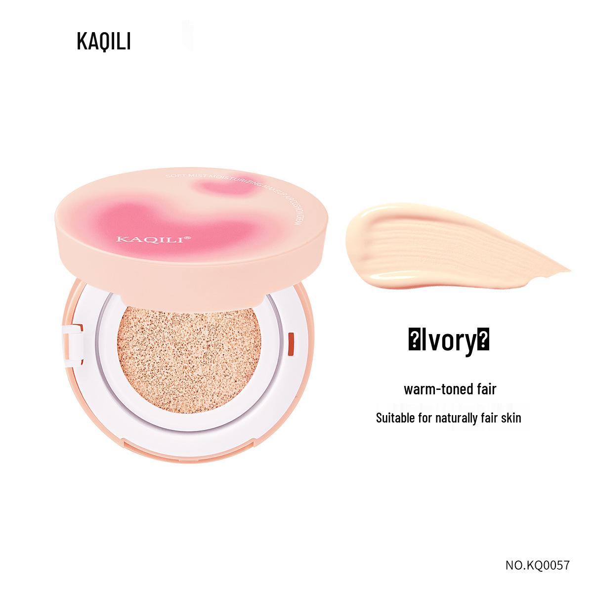 

Набор кушона BB-крема Kaqili Water Mist: Увлажняющий, Гидратирующий, Стойкий тональный консилер. слоновая кость