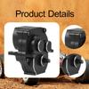 1/18 RC Car Transmission Housing and Gear Set Case Gearbox for TRX4M