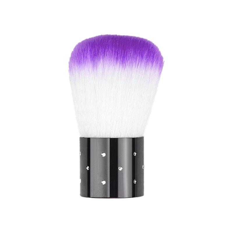 Mushroom Head Nail & Makeup Dust Brush for Nail Art, Blush, and Loose Powder