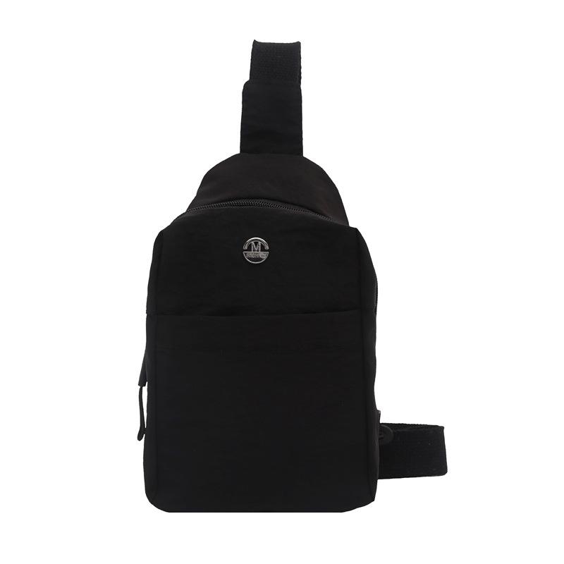 Trendy backpack women s autumn new lightweight messenger bag trendy sports small backpack diagonal span small bag чёрный