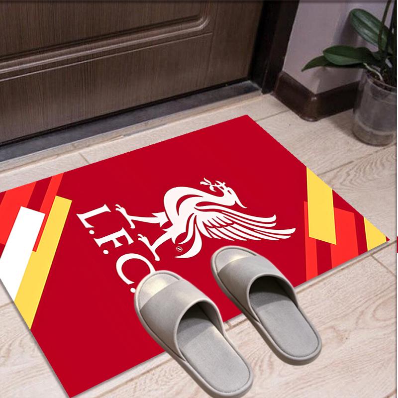 Football Club Pattern Rug, Indoor/Outdoor Mat, for Picnic, Gameroom, Bedroom, Office, Living Room, Home Decor Carpet, Birthday Gift