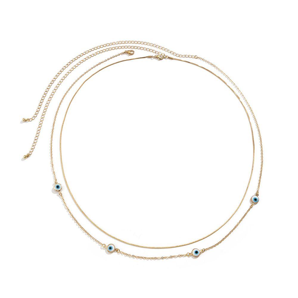 Accessories for Women Girls Sexy Summer Beach Body Jewelry Beads Belly Chains Layered Waist Chain