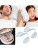 2Pcs Dental Mouth Guard Soft Night Anti-wear Pads Universal Anti-wear Silicone Tooth Pad for Grinding Clenching Teeth At Night