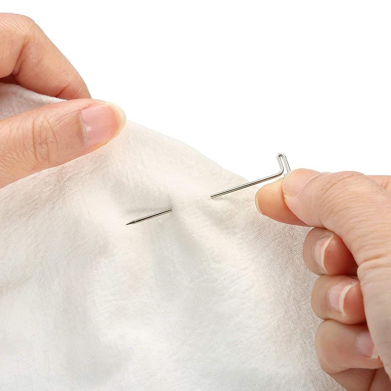 T Pin Needles Wig Making T Pins For Blocking Knitting T-Pins Stainless Steel Sewing Positioning Needle 50/100Pcs 27/32/38/51MM