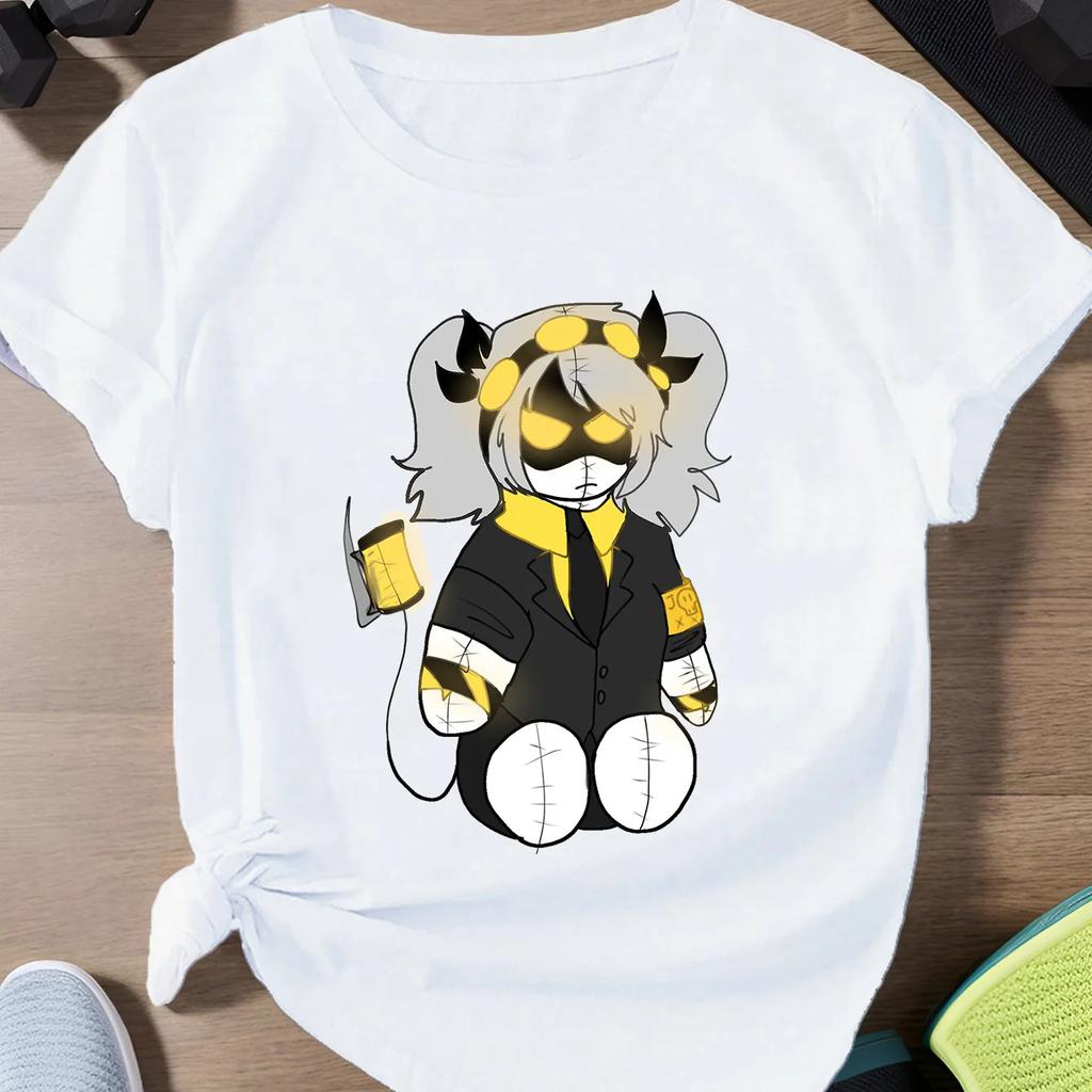 Anime Murder Drones T Shirt Women Cyn Humor Casual T Shirt Summer Top Funny Manga Unisex High Quality Short Sleeves Tees Tshirt