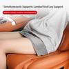 Nappa Leer Beensteun Verlenging Stoelhoes Geheugenschuim Verlengstuk Kussen Met Rugleuning Auto Interieur Accessoires Universele Auto