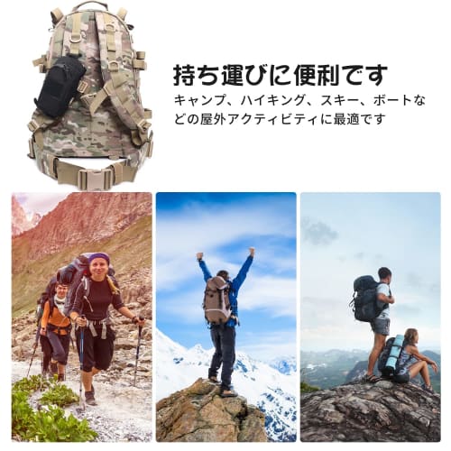 Nalaina Multifunctional Belt Pouch, Military, Tactical, Airsoft Backpack, Small Item Storage, Water-Repellent, Molle Compatible, Lightweight, Large Ca