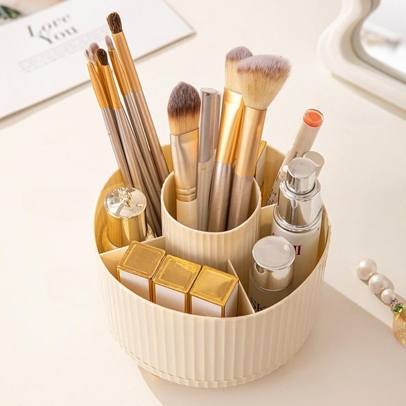 Multifunctional Rotating Pen Holder Cosmetic Storage Box