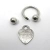 Used TIFFANY&Co.Key Ring Silver925 Women