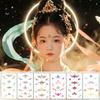 Colorful Cross-Border Tattoo Stickers: Ancient Style Forehead & Cute Designs, Easy to Clean, High Aesthetic Appeal.