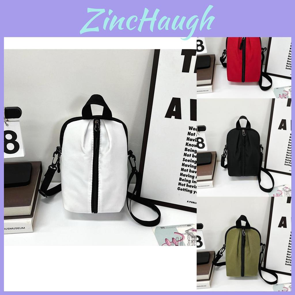 Trendy Japanese Style Fashion Crossbody Bag Stylish Small Square Purse In Green Red Black White