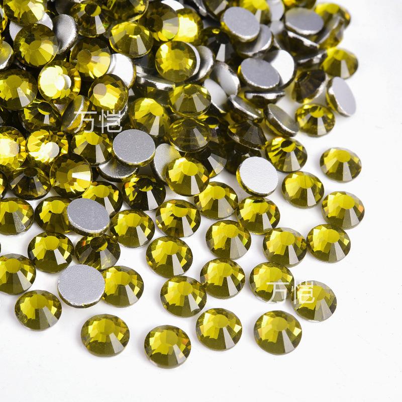 Ss3-Ss16 Mixed Size Flat Bottom Drill, Mobile Phone Case Diy Sticker Diamond Crystal Glass, Creative Nail Art Jewelry Accessories