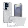 case for Samsung S26 plus ultra Magnetic lens holder protective case full coverage Wireless Charging Shock Proof WIth Kickstand