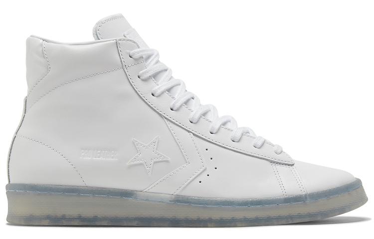Men's Sneakers Converse Pro Leather High Black Ice White Clear White/White/Clear