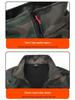 Men's Waterproof Camouflage Workwear Set - Velvet Lined, Wear-Resistant, Outdoor Cold Protection