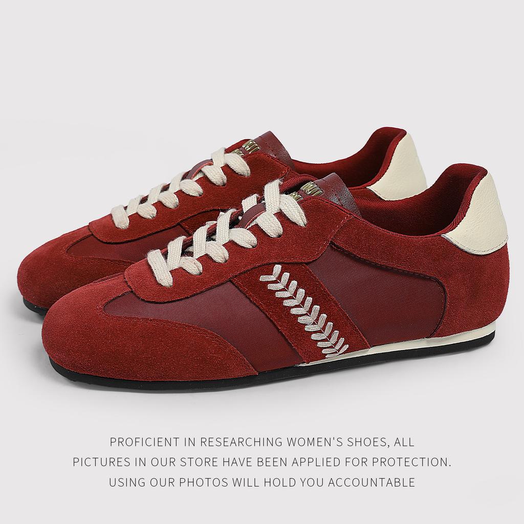 New Inner Height-Increasing Women'S Shoes Casual Shoes Lace-Up Comfortable Sneakers Korean Version Sweet Cool Dexun Retro Single Shoes