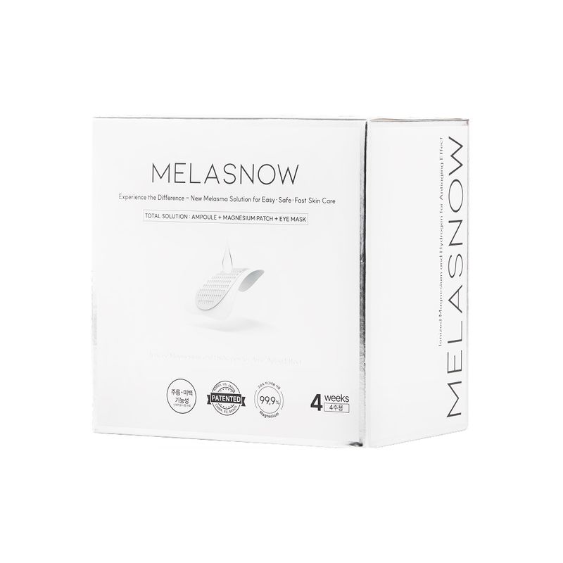 Melasnow Magnesium Dark Spot Patch 4-Week Supply (Wrinkle Whitening Magnesium Care)