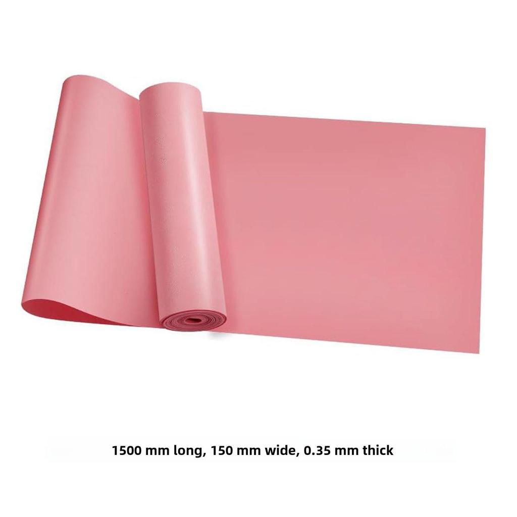 High Elastic Rubber Resistance Bands for Yoga, Fitness, and Dance Training - Available In Yellow, Pink, and Blue