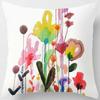 Oil Painting Floral Printing Pillowcase Home Decoration Car Sofa Decoration Pillowcase Ornament
