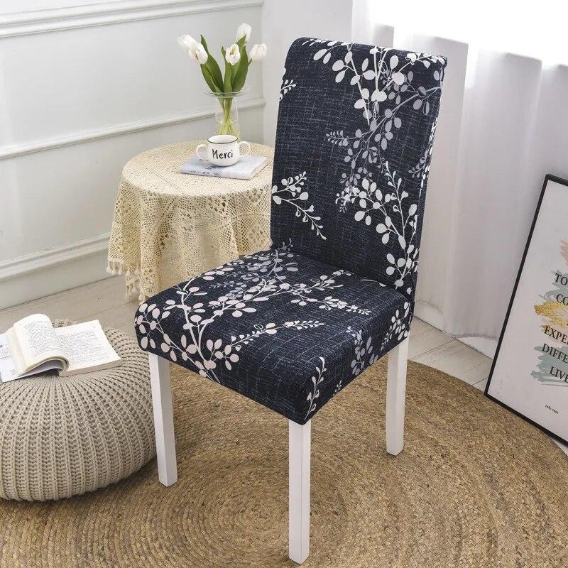 Elastic Chair Slipcover Case Stretch Chair Covers for Wedding Hotel Banquet Dining Room Spandex Dining Chair Cover