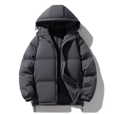 Heren Nieuwe Wintermode Merk Losse Hoodie Dons Katoenen Jas Verdikt en Warm