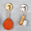 2/4Pcs Reusable Wall Mount Stainless Steel Suction Cup Hooks Waterproof Hangers for Home Office Bathroom