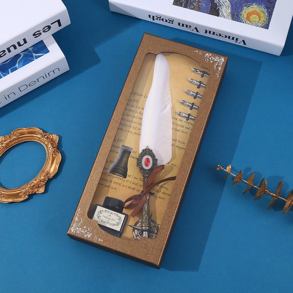 Retro Quill Business Gifts, Graduation Season, Dipping Pen, Pen, Friendship Birthday Gift