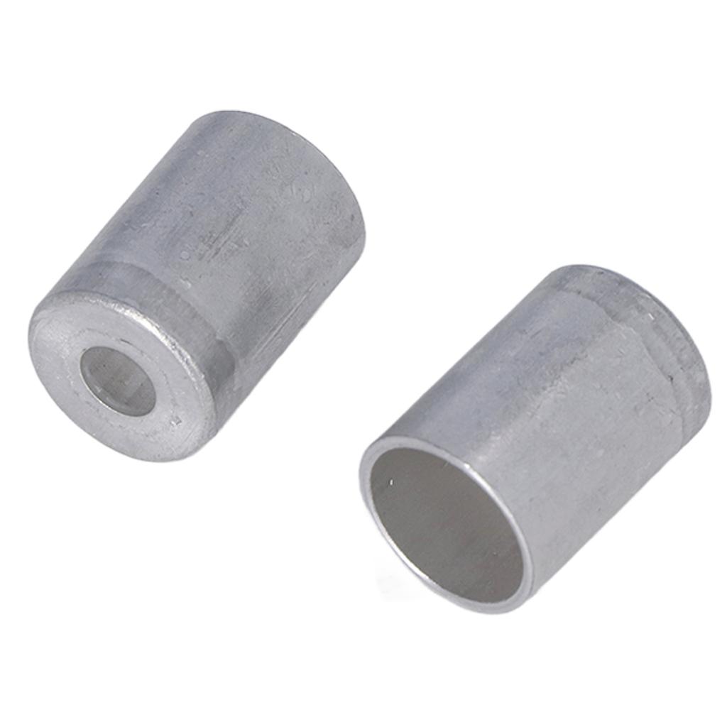 20 Pcs Conditioning Joint Cover Aluminum AC Hose Tube Connector Cover Pipe Fitting