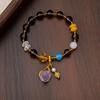 Fashion New Duobao Color Crystal Bracelet Women's Bracelet Valentine's Day Girlfriend Gift Student Girlfriend Crystal Jewelry