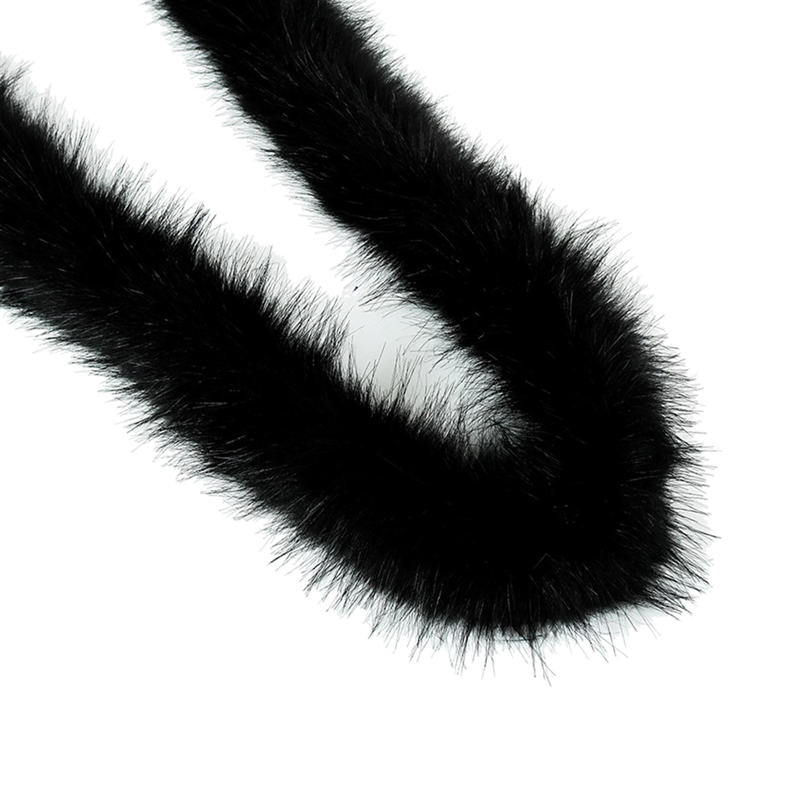 

Рулон искусственной ткани Мягкие материалы Искусственный чёрный