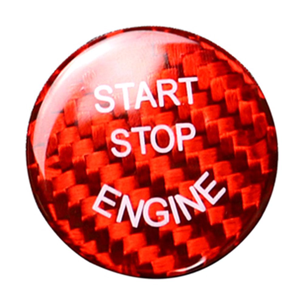 2 pegatinas autoadhesivas para interruptor de encendido y botón de arranque aptas para chasis BMW E E90 E60