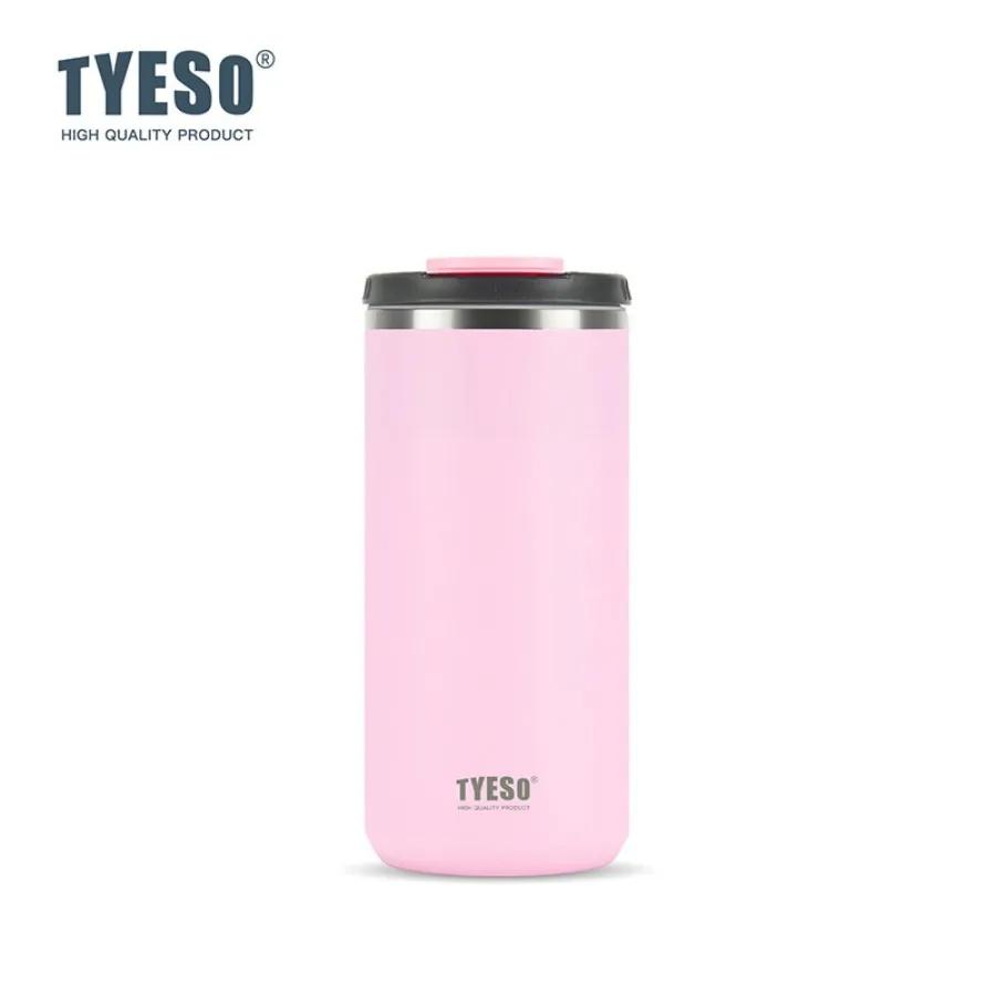 Tyeso 600ML Vacuum Flask Insulated Travel Tumbler Large Capacity Cup for Office Car Hot Cold Portable Thermoses Drinkware