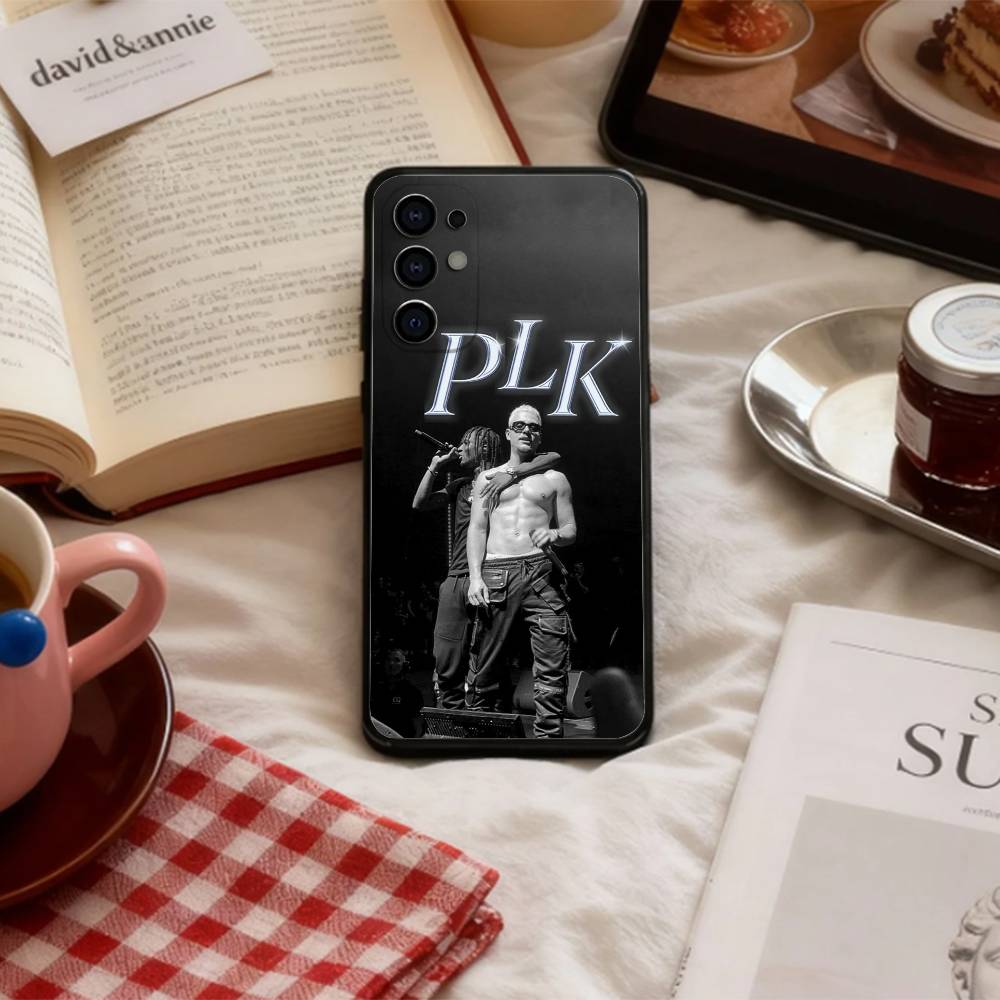 Trendy PLK F-French Rapper    Phone Case For Samsung S 25,24,23,22,30,21,10,9,Ultra,Plus,Lite,FE,4,5 G Soft Black Case