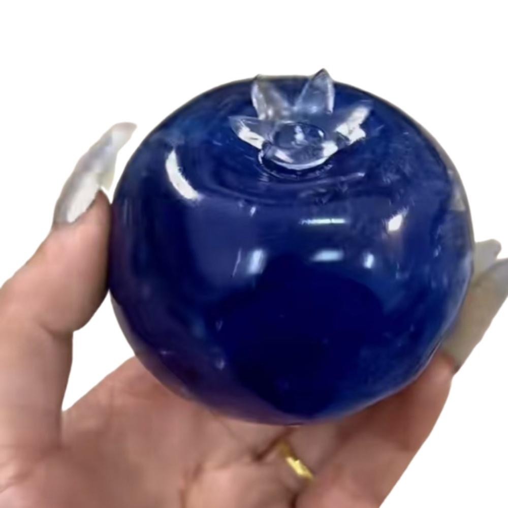

Creative Blueberry Squeezed Toy Super Soft Sensory Stress Ball Home Decoration 7.5cm