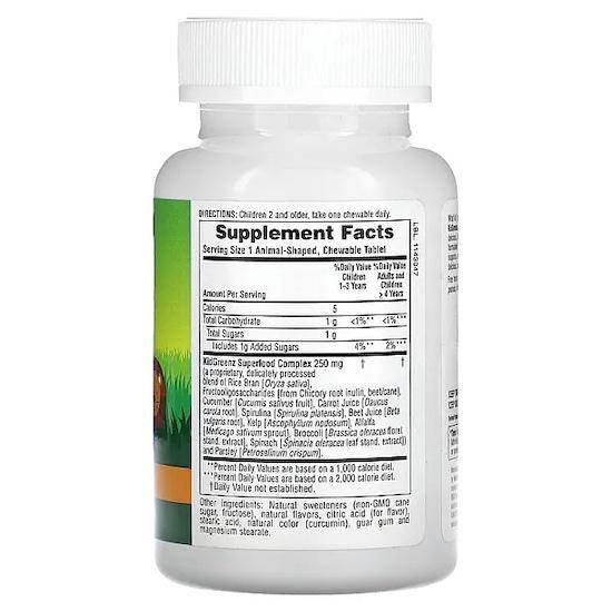 Nature's Plus Source of Life, Animal Parade, Kid Greenz, Natural Tropical Fruit Flavor, 90 Animals