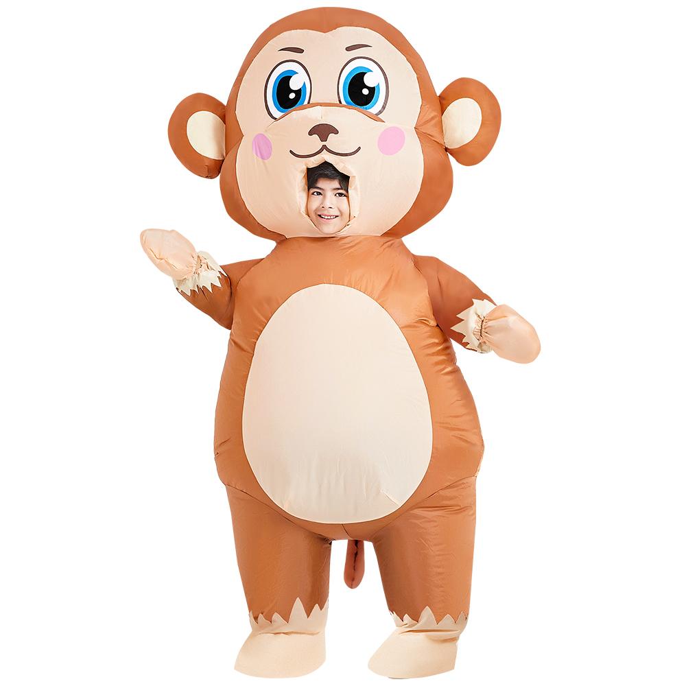 Kinder Kind Dinosaurier Einhorn Aufblasbares Kostüm Niedliche Lustige Kleidung Für Jungen Mädchen Halloween Weihnachten Aufführung Party Anzüge