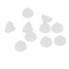 10PCS Hearing Aid Domes Closed Silicone Hearing Aid Ear Tips Detachable Washable Hearing Aid Earbud