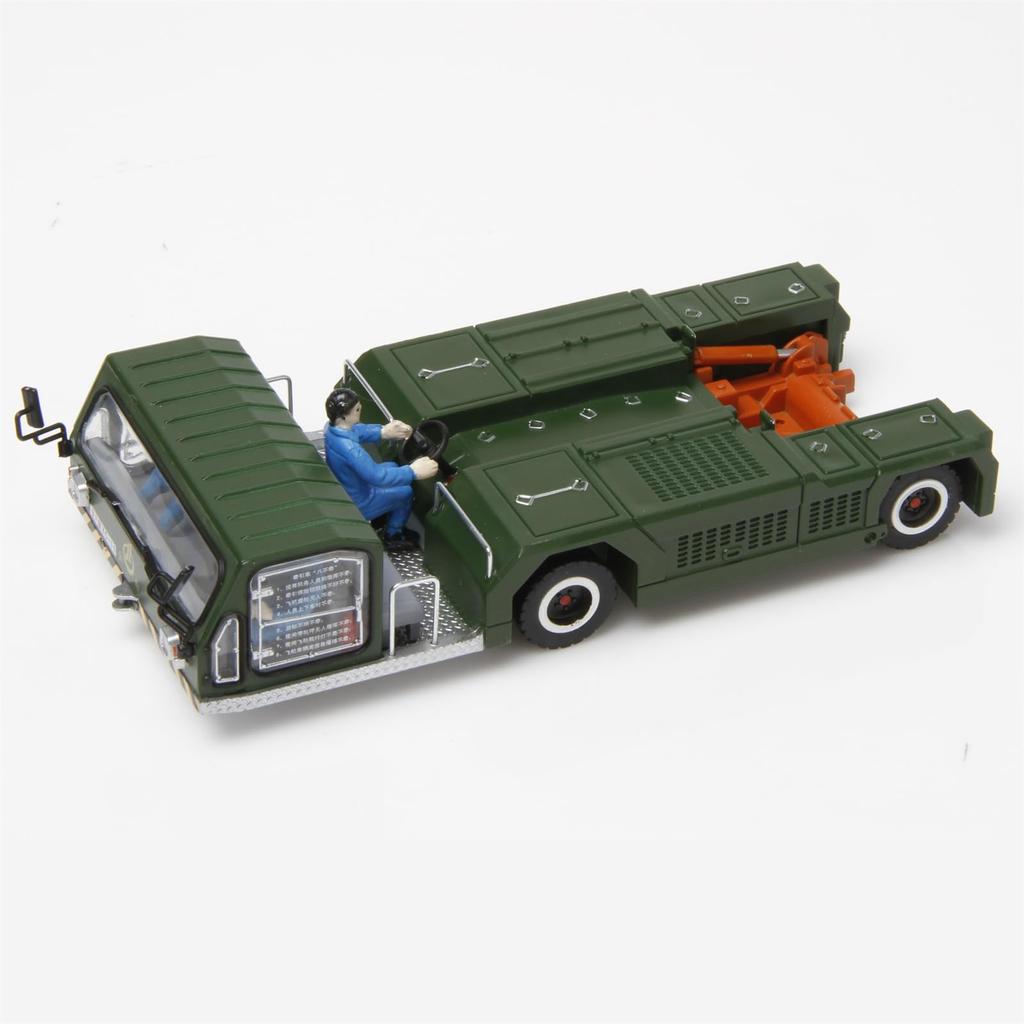 Scale Aircraft Tractor Alloy Truck Tractor Model Gift for Boys and Adults Birthdays 1/87 Model,