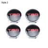 4pcs 60mm Car Tyre Wheel Center Hub Cap Badge For Toyota C-hr Prado Rav4 Yaris Hilux Prius Avensis Corolla Camry Accessories