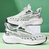 New Rotating Buckle Fly-woven Mesh Casual Sports Running Men's Shoes Large Size Shoes Fashionable and Versatile Outdoor