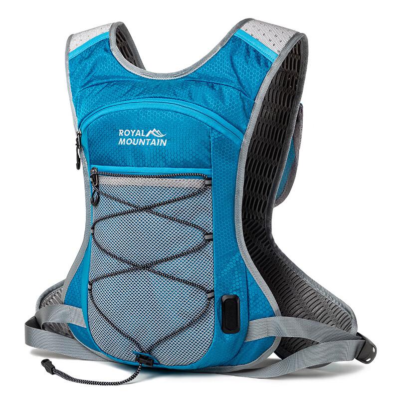 Unisex Cycling & Hiking Backpack with USB & Helmet Storage