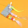 New Cat Funny Stick Toy Hanging Door Pet Cat Felt Toy Retractable Cat Mint Hanging Cat Funny Toy