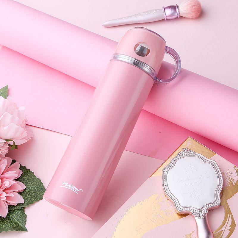 Thermos Cup 500ml/600ml Vacuum Flasks Portable Stainless Steel Thermos Cup Water Bottle Travel Tea Mug Office Thermos Cup