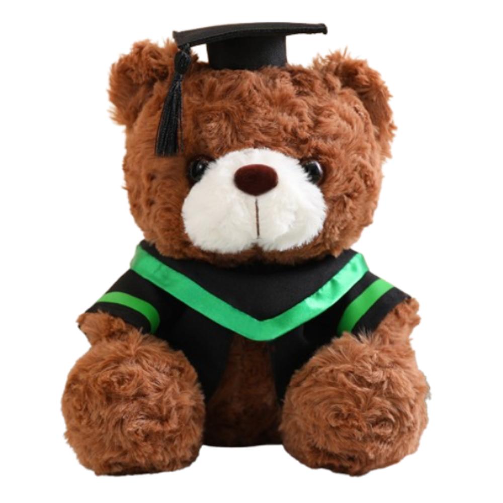 23/28cm Bachelor Bear Plush Toy Soft Bear Animal Doll Doctor Cap Graduation Bear Doll  Party Favors