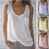 Dames Casual Mode Los Kleur Zak Sport Kleine Tanktops