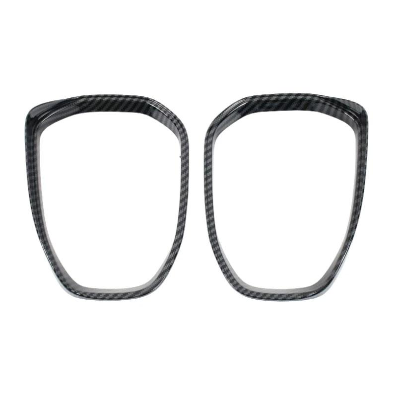 Car Decoration Door Mirror Cover For Toyota Prius 60 -2025 Decoration Chrome Silver Rain Eyebrow Exterior Styling