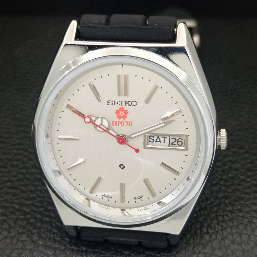 REFURBISHED VINTAGE SEIKO EXPO 70 AUTOMATIC 6309A JAPAN MENS WATCH A441782-1 Sk-a441782